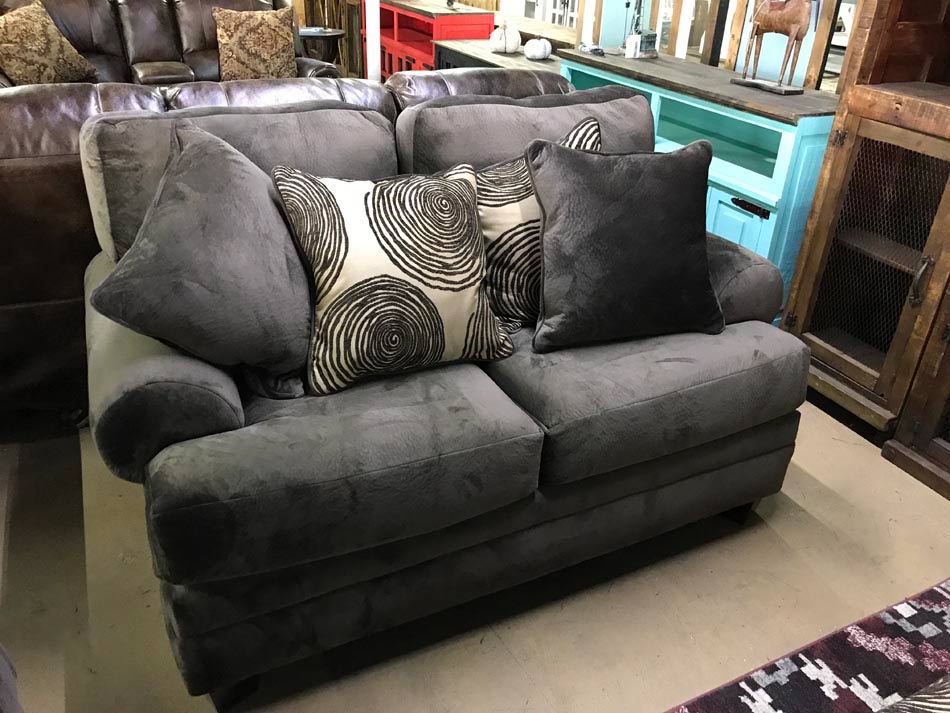 Beautiful loveseat from the BonaVentura collection at Rustic Furniture Warehouse.